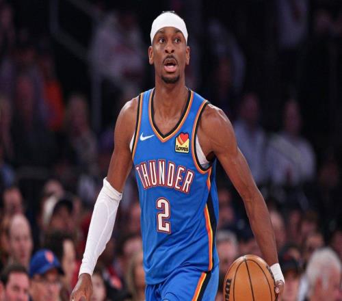 在杰倫威廉姆斯受傷的情況下，亞歷山大帶雷霆創(chuàng)聯(lián)盟最佳戰(zhàn)績