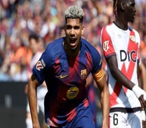 【西甲】阿勞霍建功門將全場最佳巴薩1比0險(xiǎn)勝