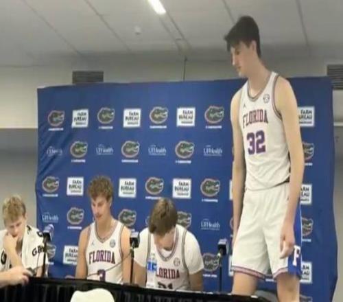 近2米4站着暴扣！佛大巨兽引爆疯狂三月，若进NBA将破身高纪录