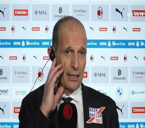 阿萊格里：實(shí)際上在上半場(chǎng)20分鐘后，我們就已經(jīng)變成433了