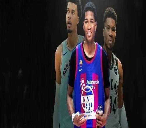 14歲就2米11?。∵@是文班+字母哥??！NBA要瘋了！