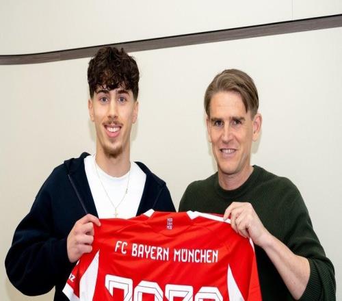 官方：拜仁和19歲葡萄牙小將戴伯爾簽下首份職業(yè)合同，雙方簽約至2030