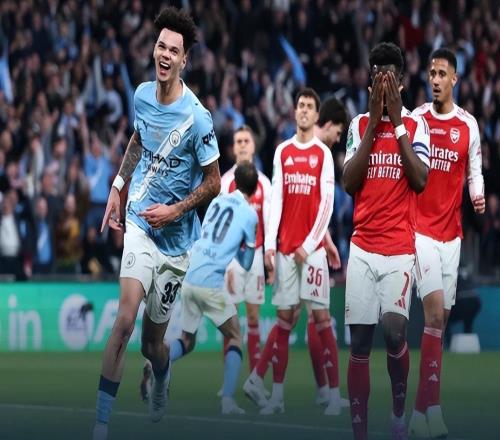 聯(lián)賽杯曼城2比0阿森納奪冠，4分鐘擊潰榜首隊，主帥博弈瓜帥完勝