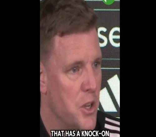 名記：紐卡夏窗花了2.77億鎊，輸球后埃迪豪還抱怨俱樂部收入