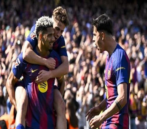 世體：阿勞霍和貝爾納爾是巴薩得分利器，已各攻進3粒定位球