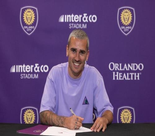 官方：馬競(jìng)前鋒格列茲曼將于下賽季加盟奧蘭多城