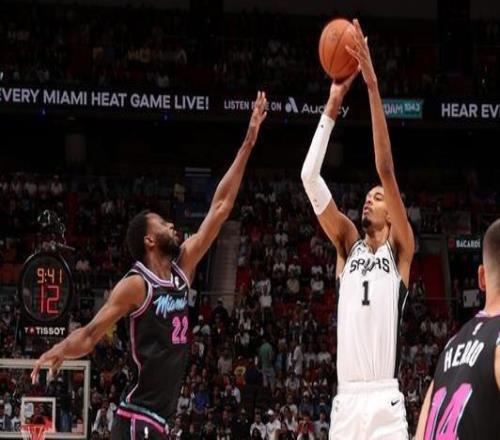 文班26+15+5哈珀21+4+6馬刺大勝熱火取6連勝