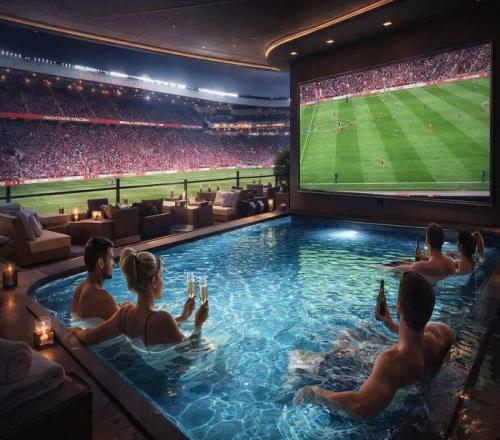 拉爵會玩！曼聯新主場看臺將建泳池，VIP泳裝派對看球每場500英鎊