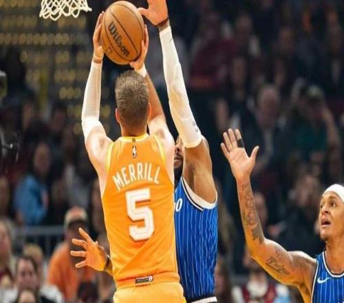 轟42+2+3！聯(lián)手哈登變強了，米切爾說出心里話，梅里爾也更有底氣