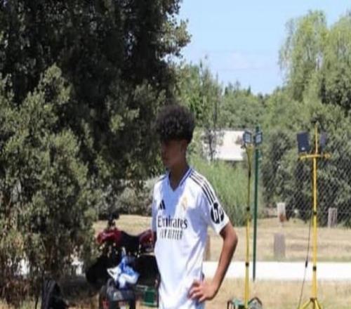 C罗长子随皇马U16训练，有望加盟银河战舰青训