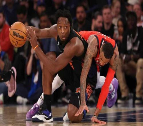 勝場(chǎng)差追平東部第二！尼克斯連兩季橫掃豪取7連勝布倫森末節(jié)15分