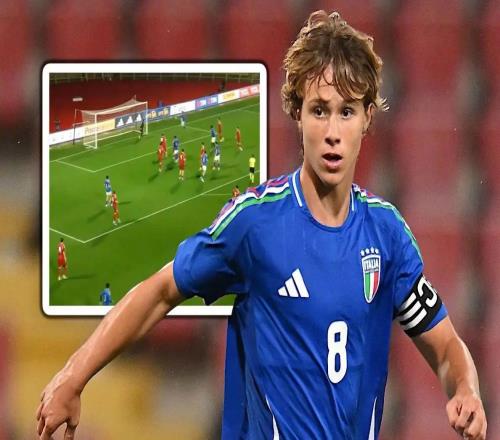 米蘭17歲青訓閃耀U19國家隊，身價3個月漲80%，下賽季有望踢意甲