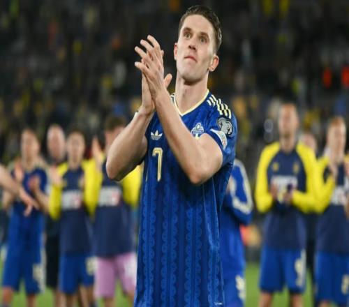 烏克蘭主帥談?wù)軇P賴什帽子戲法：他證明了他是歐洲最好的前鋒之一