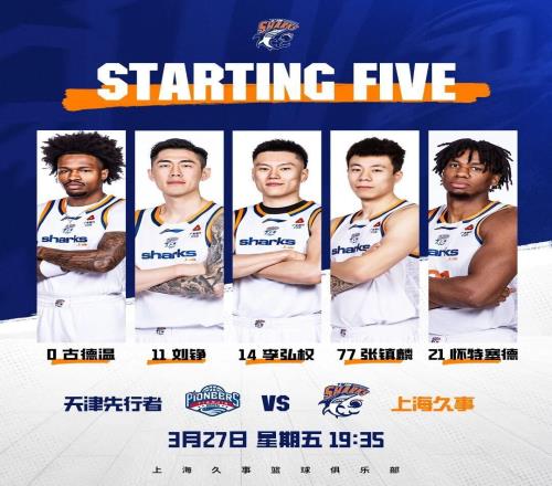 CBA常規(guī)賽第31輪，上海久事11296戰(zhàn)勝天津先行者