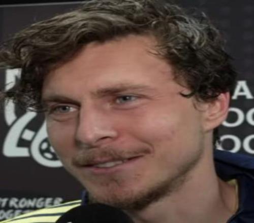 林德洛夫談鼻子骨折但不戴面具：為了世界杯，我愿犧牲鼻子