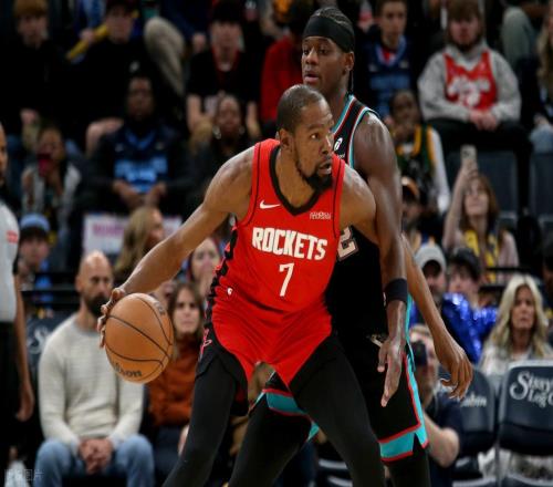 贏球也該罵！火箭打灰熊三隊都費勁！杜蘭特25+6+10，史密斯給力