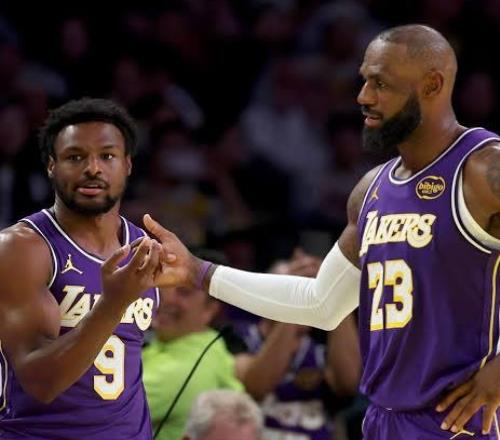 真正歷史第一人！詹姆斯助攻布朗尼得分，完成NBA第一對父子連線