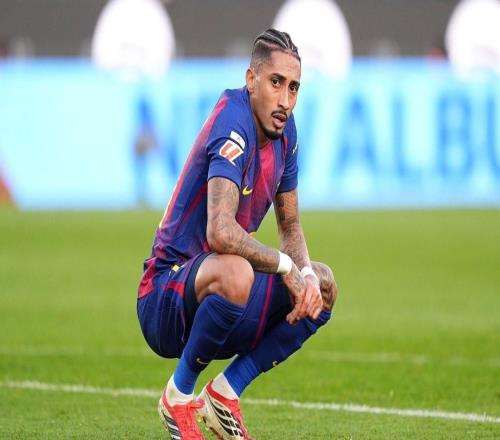 拉菲尼亞預(yù)計缺席巴薩接下來6場比賽：含歐冠西甲三戰(zhàn)馬競