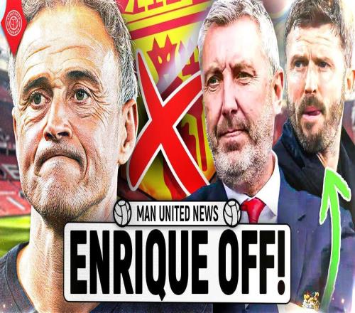 恩里克將續(xù)約無意帶曼聯(lián)！卡里克轉(zhuǎn)正機會激增，拉爵或給短期合同