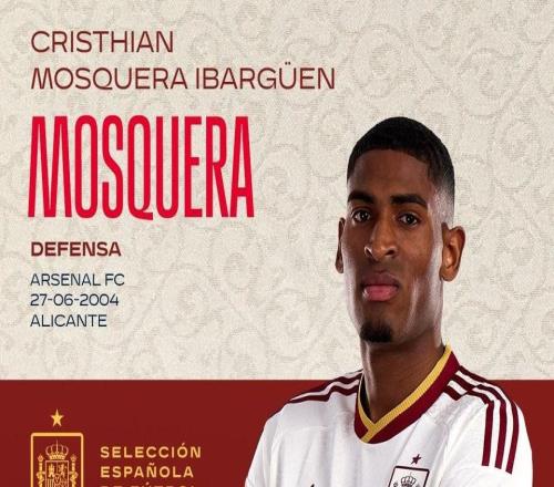 替補登場，阿森納后衛(wèi)莫斯克拉上演西班牙國家隊首秀