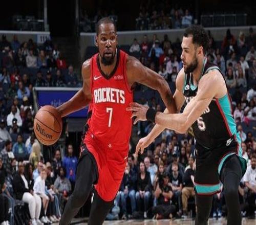 杜蘭特25+10小史密斯21+16火箭客場力克灰熊