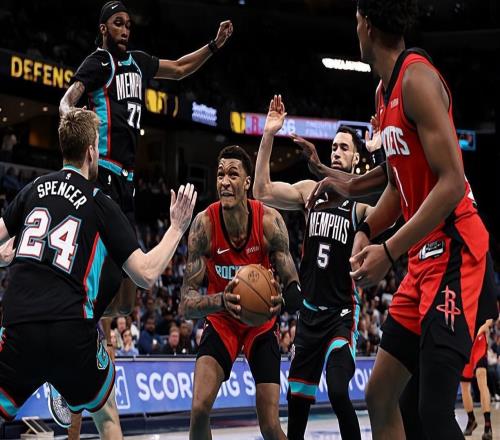 其他方面都表現(xiàn)不錯，但火箭鋒線新星的手感依然沒有出現(xiàn)回暖