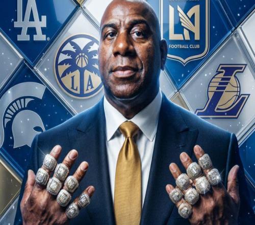 傳奇贏家！魔術(shù)師宣布擁有20枚冠軍戒指：湖人生涯斬獲11枚