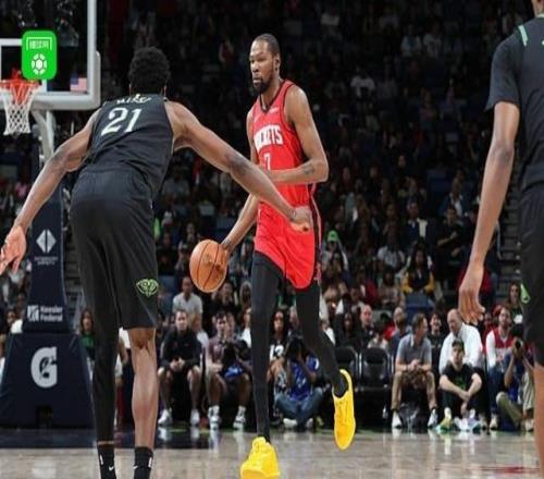 火箭134102大勝鵜鶘，申京36+14+7，杜蘭特20分