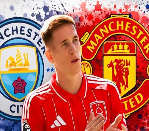 曼市双雄争夺英格兰国脚！23岁身价已过亿，红魔愿提供核心待遇