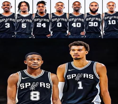 文班亞馬身邊五大鋒衛(wèi)搖擺猛人，這就是西部第二的底氣！