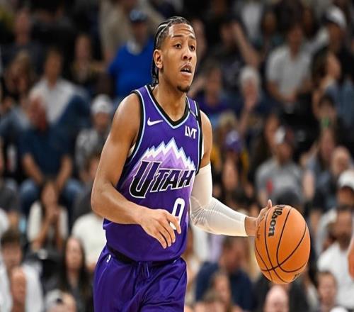 面對太陽依然有穩(wěn)定輸出！昔日五星高中生這是在爵士站穩(wěn)腳跟了