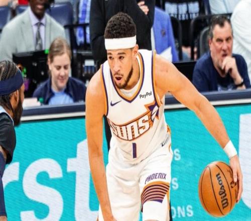 布克36+2+5力挽狂瀾，杰倫格林半場(chǎng)2分落選秀打鐵，太陽(yáng)大勝灰熊