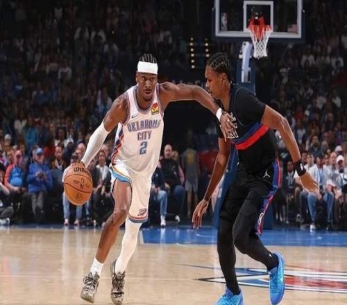 总决赛预演雷霆胜活塞，亚历山大一人改变走势，东部第一输在两点