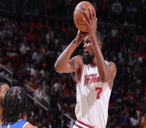 杜兰特27+8唐斯22+8火箭主场战胜尼克斯