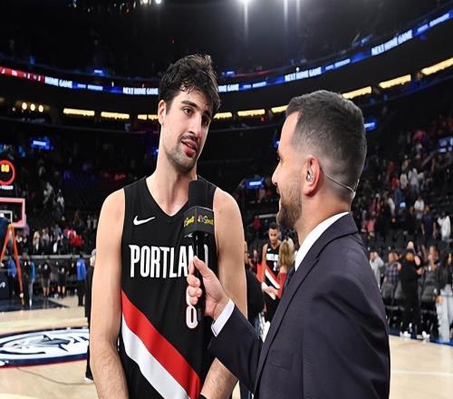 冲垮了快船的防线！开拓者锋线球星在赛季尾段终于又开始回暖了