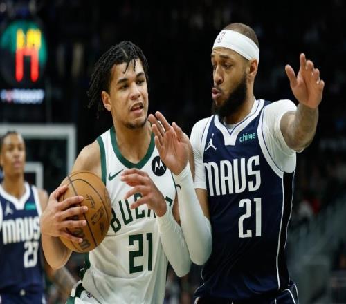 雄鹿最多領(lǐng)先35分橫掃獨(dú)行俠狀元19+10克里斯蒂12中1夢(mèng)游