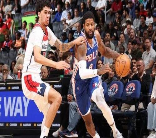 乔治赛季新高39分马克西28+9费城客场大胜奇才