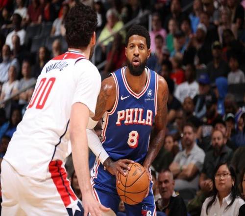 喬治炸裂！76人153131勝奇才，馬克西砍28+2+9，埃奇庫姆23+3+10