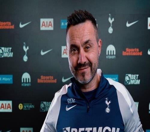 新帥報到，熱刺主帥德澤爾比已抵達俱樂部