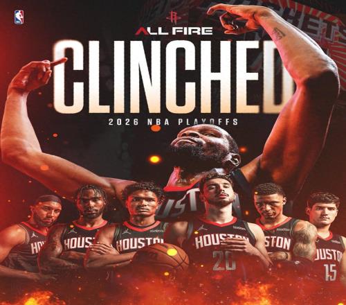 火箭一口氣獲4大喜訊！提前鎖前6直通季后賽杜蘭特獲月最佳提名