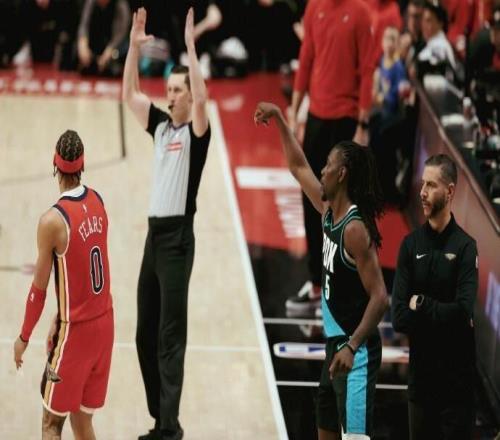 楊瀚森缺席！開拓者達(dá)成40勝送鵜鶘6連敗阿夫迪亞26+8+7