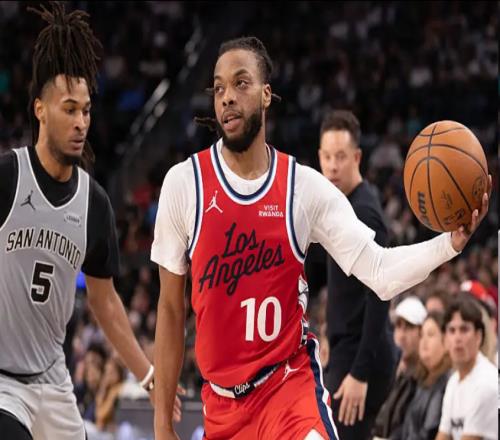 快船本賽季遭馬刺三殺！加蘭連續(xù)兩戰(zhàn)提前離開更衣室拒絕接受采訪