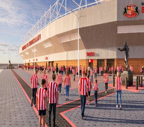 太陽報：桑德蘭球迷可將名字刻在球場外石板墻上，價格99鎊至500鎊不等