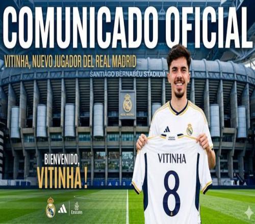 超四成皇馬球迷點(diǎn)名要他！大巴黎中場(chǎng)維蒂尼亞才是皇馬的真愛