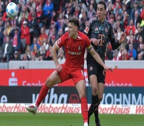 真苦主，弗賴堡中場埃格施泰因聯(lián)賽19次對陣拜仁未嘗勝績