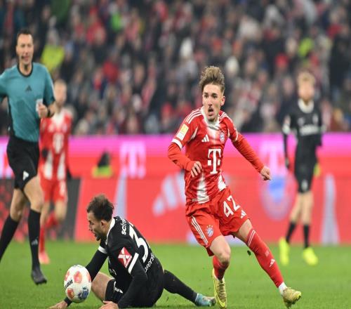 拜仁德甲賽場對陣弗賴堡連續(xù)19場不敗，上次輸球是在2015年