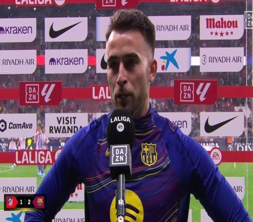 埃里克：有人會說馬競這場是送分的，但其實我們踢得很辛苦