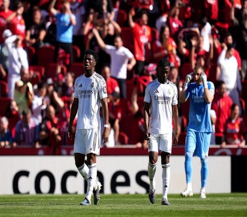 12！姆巴佩陷球荒，皇马91分钟被绝杀，落后巴萨7分西甲冠军危矣