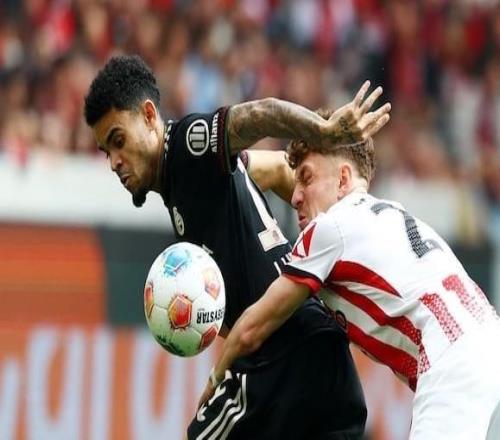 创造2次机会，迪亚斯当选拜仁客战弗赖堡全场最佳球员