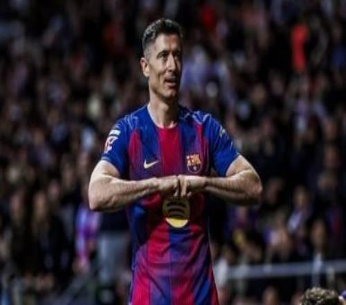 185場117球，萊萬追平斯托伊奇科夫并列巴薩隊史射手榜第十四